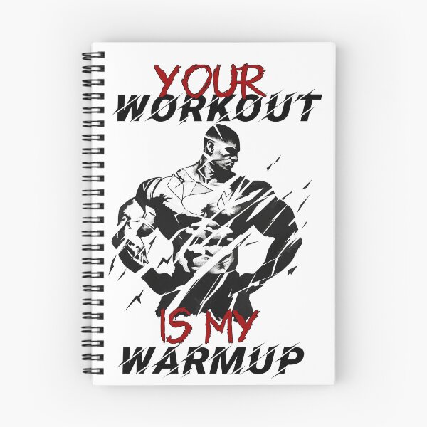 Item preview, Gym Power Lifter Your Workout is my warmup designed and sold by Samanthi007.