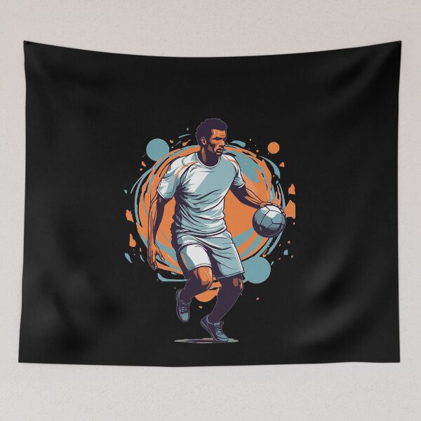 Item preview, Handball Player Streetwear Iconic Style designed and sold by LuminOrb.