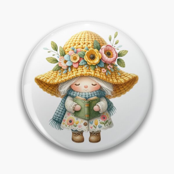 Item preview, Cute Yellow Spring Gnome designed and sold by Magnuna.