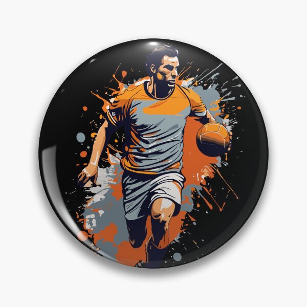 Item preview, Handball Player Streetwear Iconic Style Design designed and sold by LuminOrb.