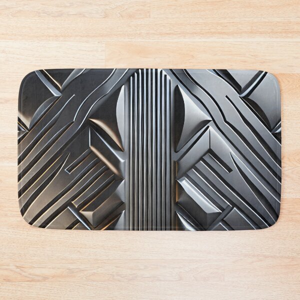Item preview, Silver art deco design 067 designed and sold by fleesphotos.