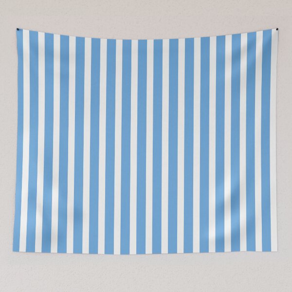 Item preview, Albiceleste Argentina Flag blue and white vertical stripes pattern designed and sold by patterncrow.