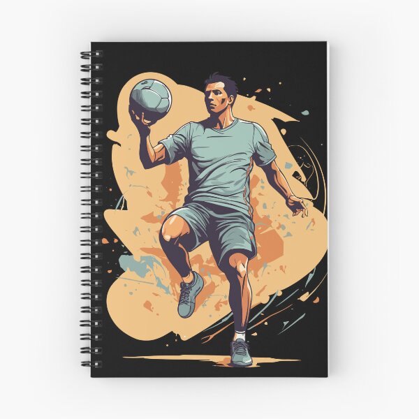 Item preview, Handball Player Streetwear Iconic Style designed and sold by LuminOrb.