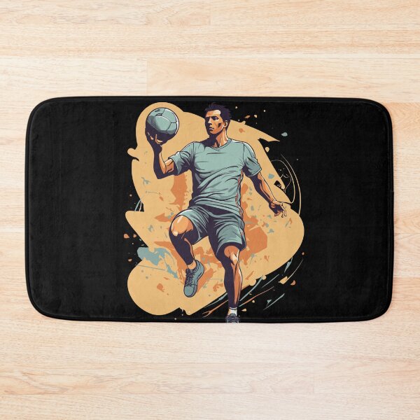 Item preview, Handball Player Streetwear Iconic Style designed and sold by LuminOrb.