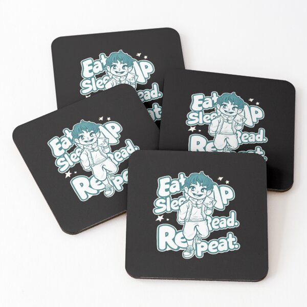 Item preview,   eat. sleep. read. repeat , Reading Routine,funny idea  designed and sold by masteryStore.