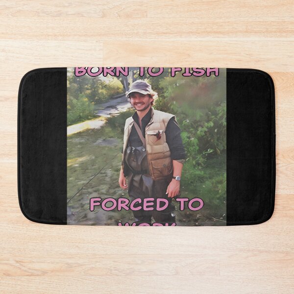 Item preview, Born To Fish Forced To Work Will Graham designed and sold by AishaMoss123.