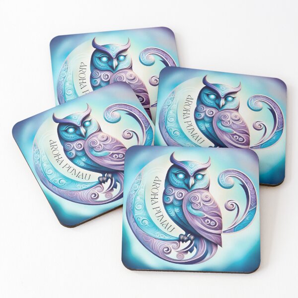 Item preview, Mystic Maori Owl   designed and sold by Sienna Hamilton-Katene.