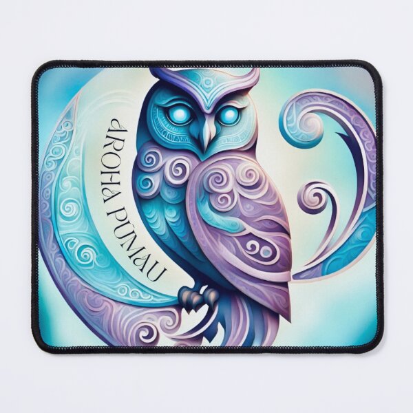 Item preview, Mystic Maori Owl   designed and sold by Sienna Hamilton-Katene.
