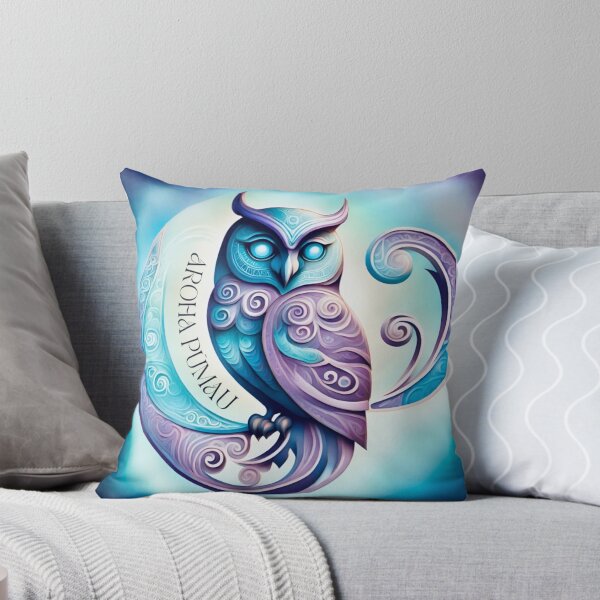 Item preview, Mystic Maori Owl   designed and sold by Sienna Hamilton-Katene.