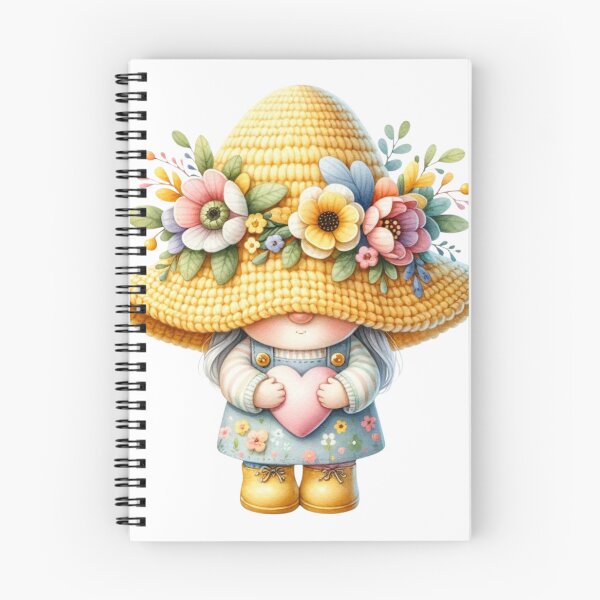 Item preview, Cute Yellow Spring Gnome designed and sold by Magnuna.