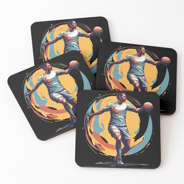 Item preview, Handball Player Streetwear Iconic Style designed and sold by LuminOrb.