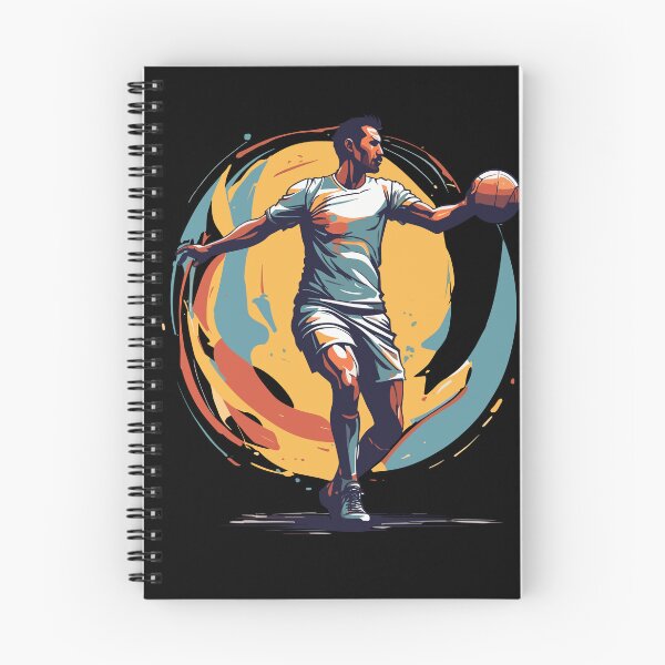 Item preview, Handball Player Streetwear Iconic Style designed and sold by LuminOrb.