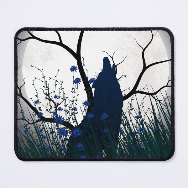 Item preview, A wolf howling at the moon designed and sold by Monika Moszczyńska.