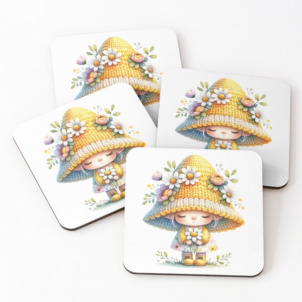 Item preview, Cute Yellow Spring Gnome designed and sold by Magnuna.