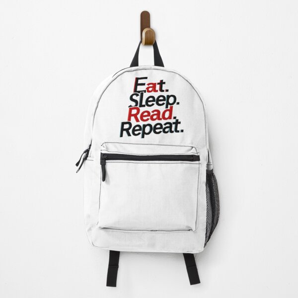 Item preview,   eat. sleep. read. repeat , Reading Routine,funny idea  designed and sold by masteryStore.