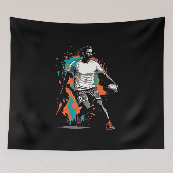 Item preview, Handball Player Streetwear Iconic Style Design designed and sold by LuminOrb.
