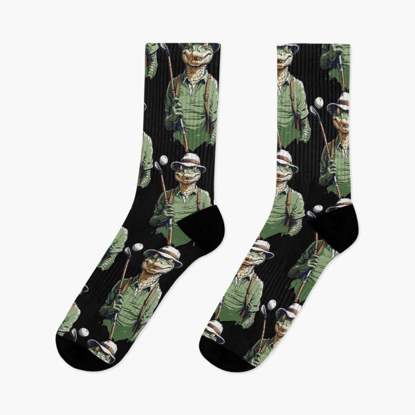 Item preview, Crocodile golfer golfer streetwear design designed and sold by LuminOrb.