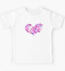 Pink and Blue - Dragonfly Lullaby Kids Tee