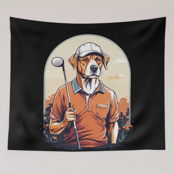Item preview, Dog Golfer Golfer Design Streetwear designed and sold by LuminOrb.