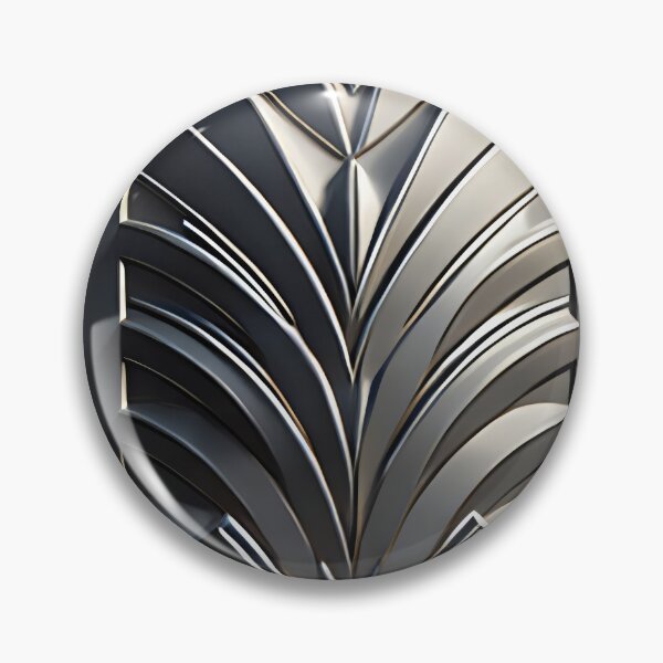 Item preview, Silver art deco design 069 designed and sold by fleesphotos.