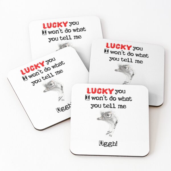 Item preview, Lucky you I won’t do what you tell me designed and sold by ZIKAMI.