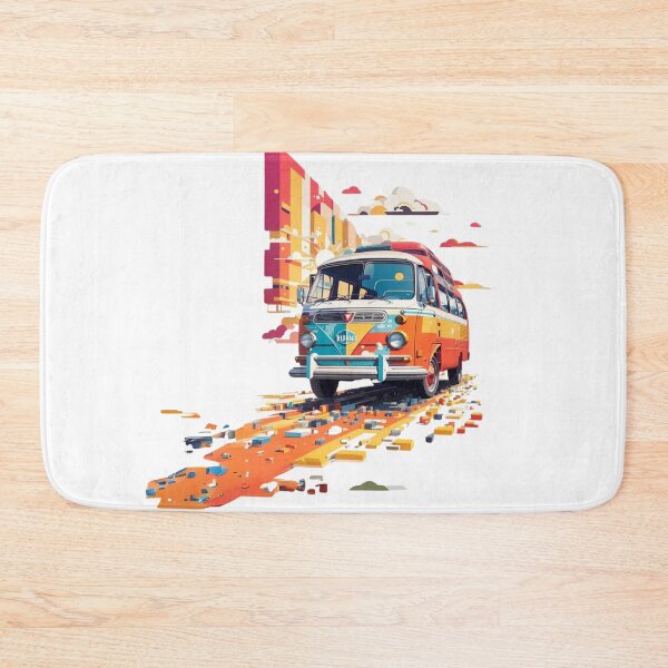 Item preview, Vintage travel,vintage van art,aesthethic travel designed and sold by PrintMystique.
