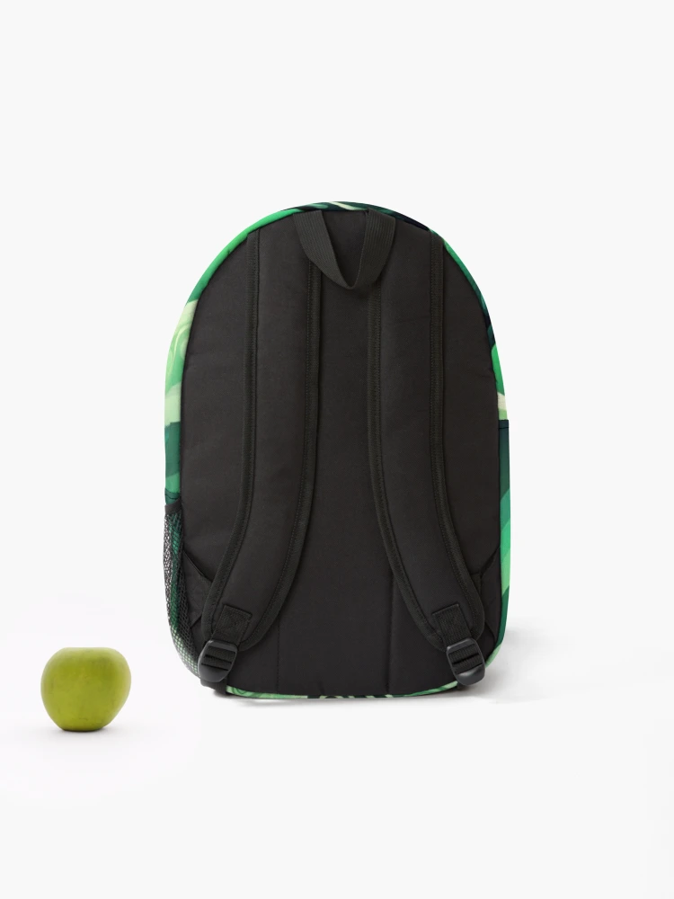 Thumbnail 2 of 3, Backpack, Emerald Night Watcher designed and sold by Sienna Hamilton-Katene.