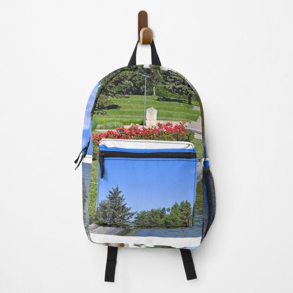 Item preview, Fountain Donau park in Vienna Austria spring season designed and sold by goceris.