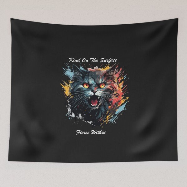 Item preview, Feline Powerful Fierce designed and sold by ADAM-YOUB.