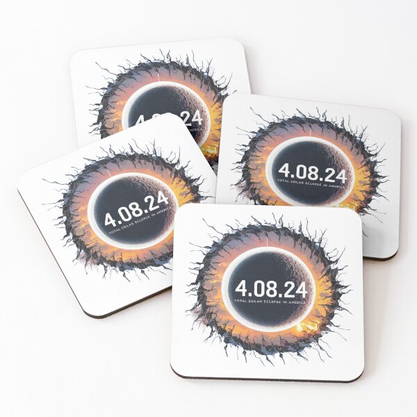 Item preview, eclipse totality solar 4.08.24 sun 2024 designed and sold by funnyshop222.