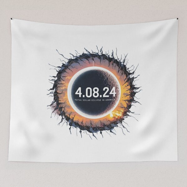 Item preview, eclipse totality solar 4.08.24 sun 2024 designed and sold by funnyshop222.