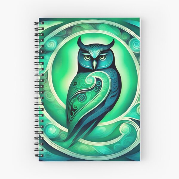 Item preview, Aqua Spiral Sentinel   designed and sold by Sienna Hamilton-Katene.
