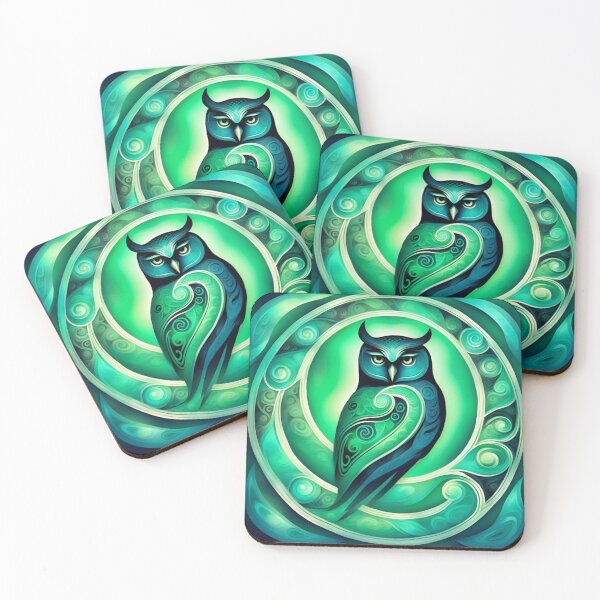 Item preview, Aqua Spiral Sentinel   designed and sold by Sienna Hamilton-Katene.