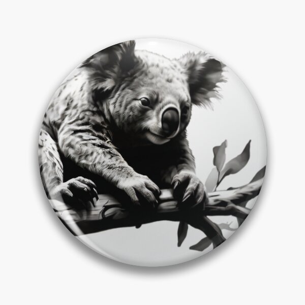 Item preview, Koala in a tree ink art  designed and sold by TetragramArt.