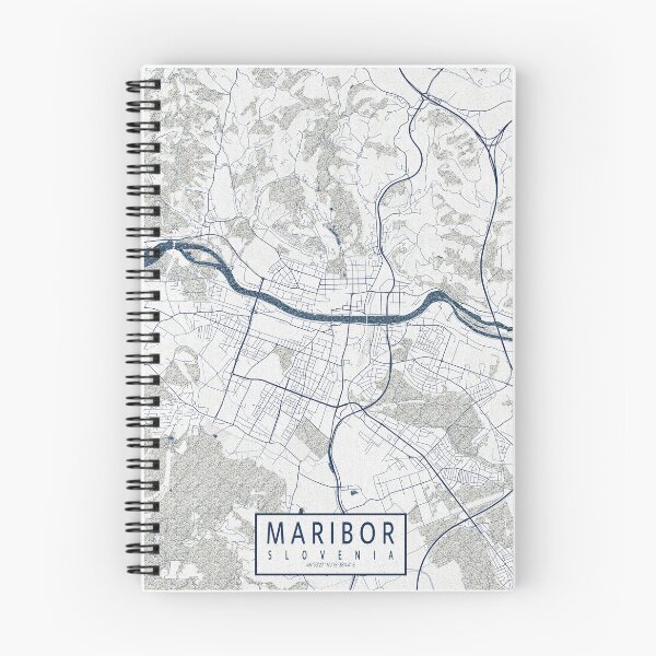 Item preview, Maribor City Map of Lower Styri, Slovenia - Coastal designed and sold by deMAP.