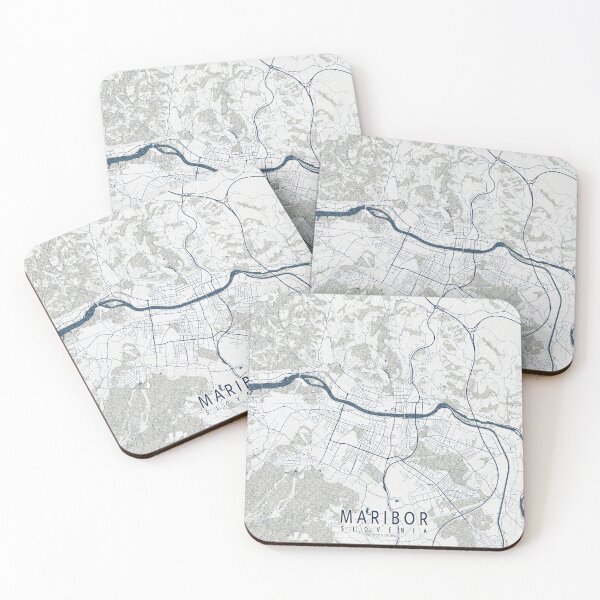 Item preview, Maribor City Map of Lower Styri, Slovenia - Coastal designed and sold by deMAP.