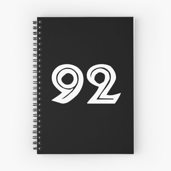 Item preview, 92, ninety-two, white, tribal, african designed and sold by Numbers-Art.