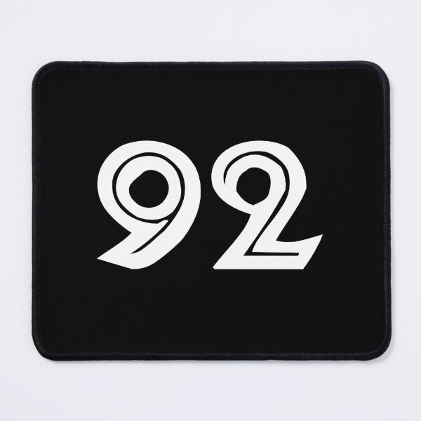 Item preview, 92, ninety-two, white, tribal, african designed and sold by Numbers-Art.