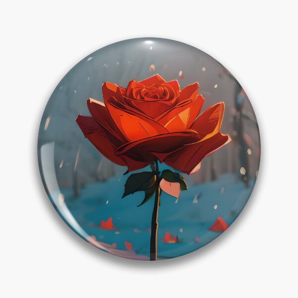 Item preview, Red Origami Rose  designed and sold by LoverAI.