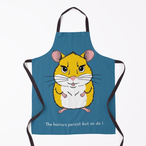 Item preview, Sad Hamster, Resilient Rodent - Brave Hamster Overcomes, The horrors persist but so do I designed and sold by FEBRICAST.