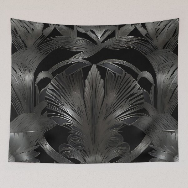 Item preview, Silver art deco design 071 designed and sold by fleesphotos.