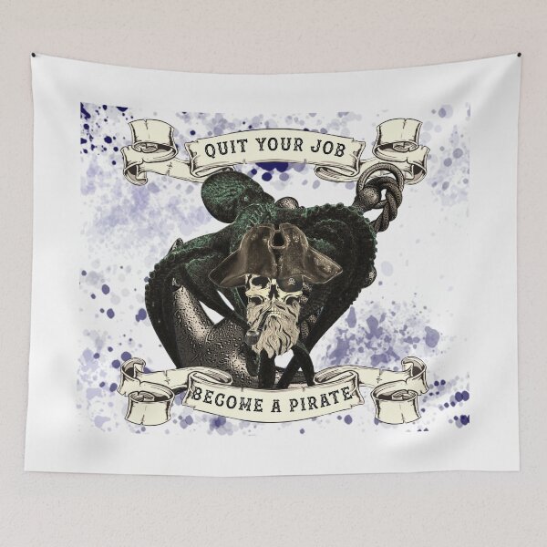 Item preview, Pirate - Quit your Job designed and sold by never-still.