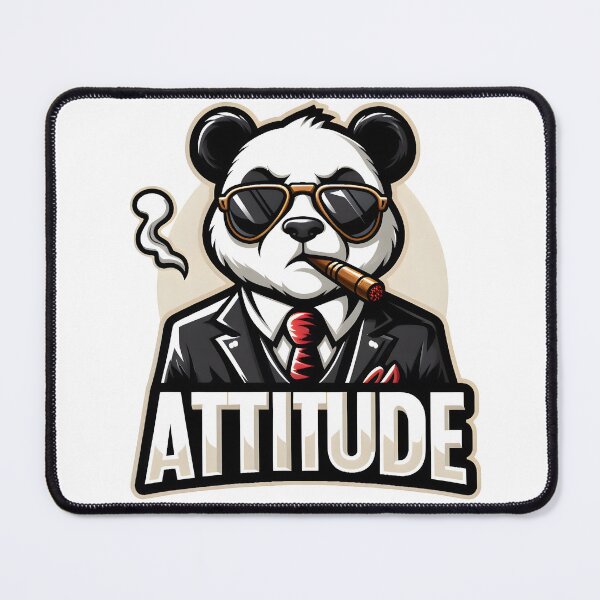 Item preview, Panda, supervillian, gangster designed and sold by TrueArtVibes.