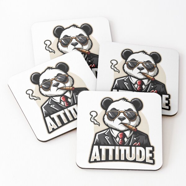 Item preview, Panda, supervillian, gangster designed and sold by TrueArtVibes.