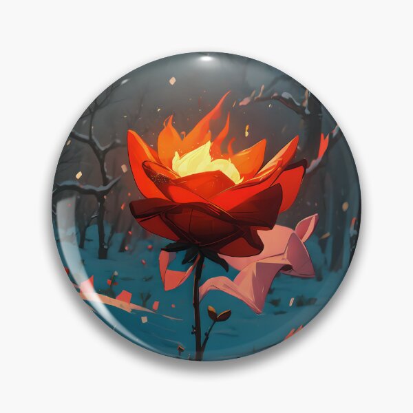 Item preview, Red Origami Rose  designed and sold by LoverAI.