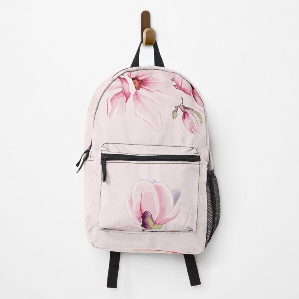Item preview, Pink magnolia flower blooms designed and sold by MyAbstractInk.