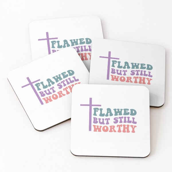Item preview, Flawed but Still Worthy designed and sold by HerMindSpeaks.