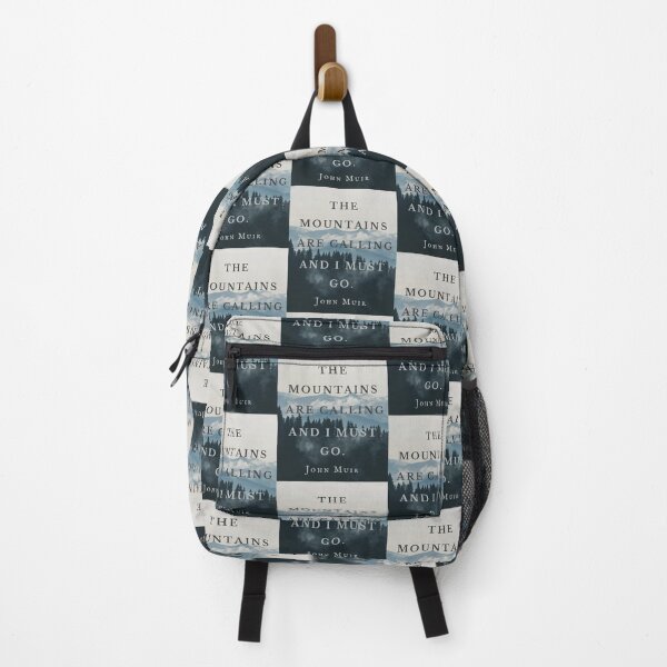 Item preview, John Muir quote: The mountains are calling and I must go. designed and sold by artbleed.