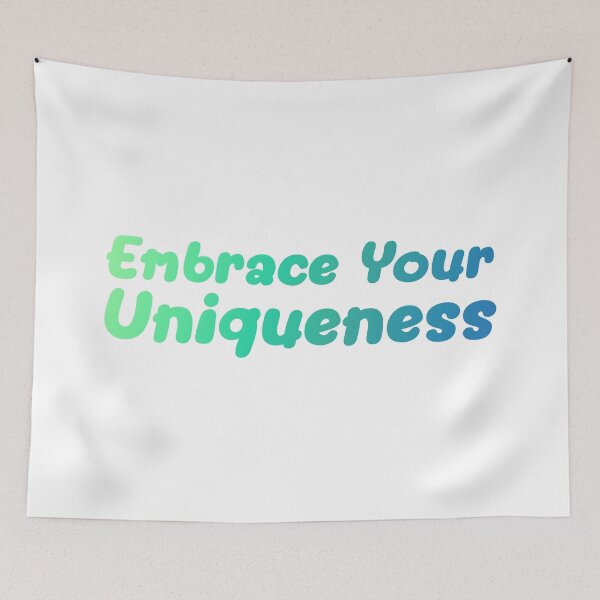 Item preview, Embrace Your Uniqueness Sicker designed and sold by Sticktle.