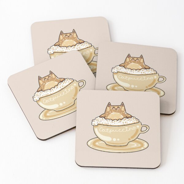 Aperçu de l'œuvre Chat tigré Catpuccino créée et vendue par Julia Sol.